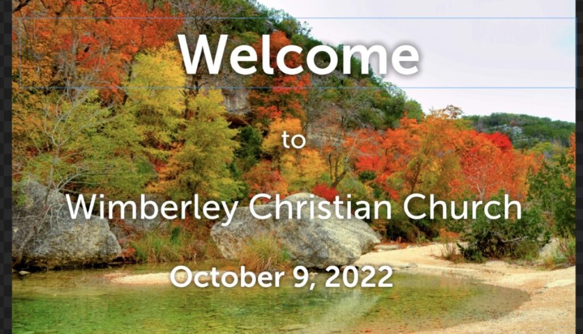 Welcome