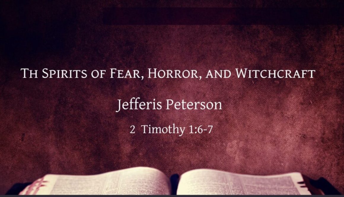 The Spirit of Fear