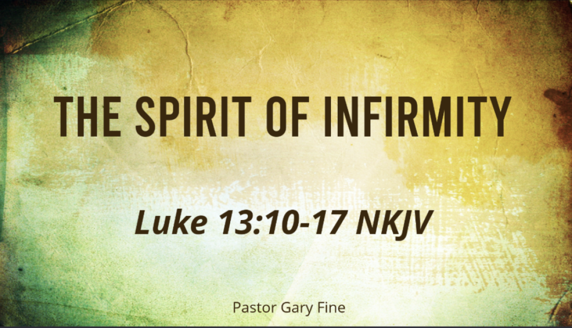 Spirit of Infirmity