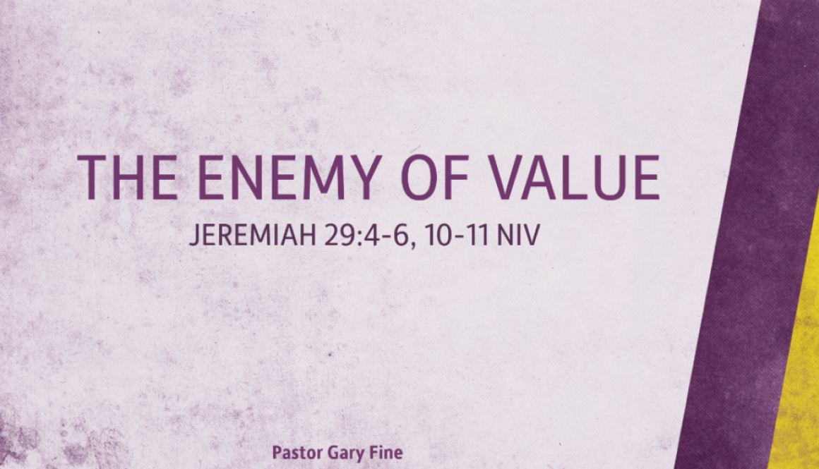 The Enemy of Value