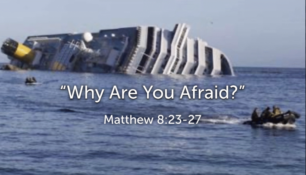 Why Are You Afraid?