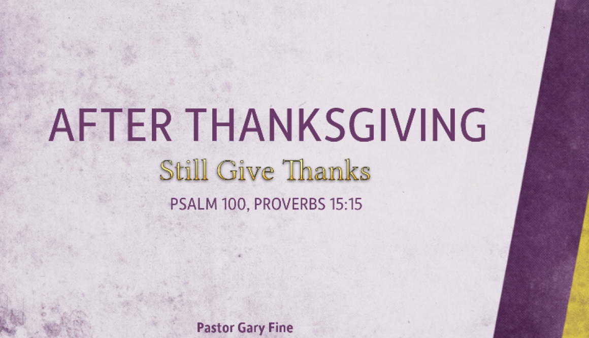 Give Thanks